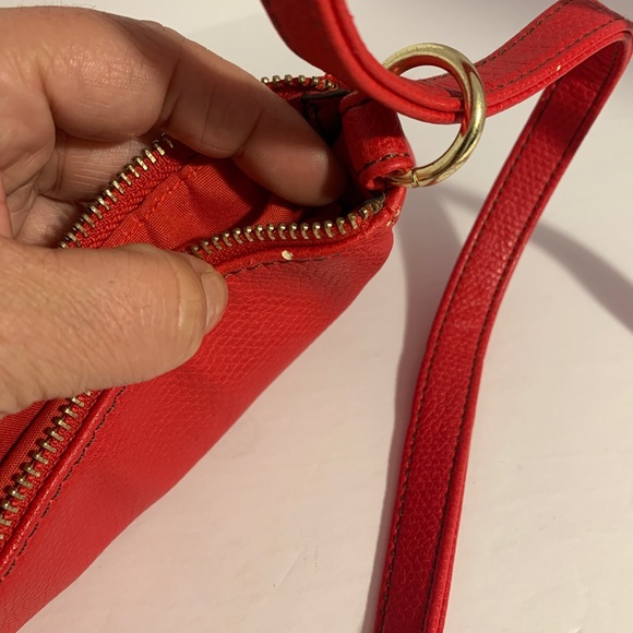 Liz Claiborne red purse pre-owned - Picture 14 of 14